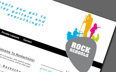Rockschools Webdesign